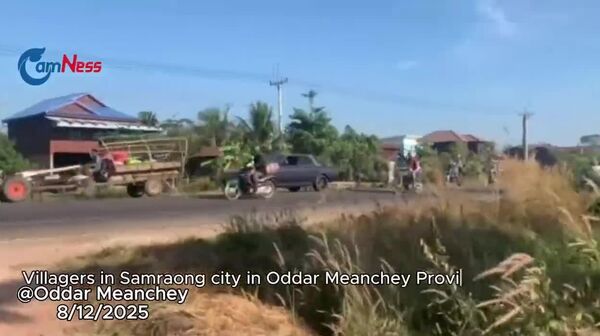 Бархӯрди нав миёни Таиланд ва Камбоҷа: ҳарбиёни Таиланд баъд аз ҳуҷумҳои ба пойгоҳи ҳарбии Анупонг ҳавопаймоҳои қиркунандаро ба ҳаво бардошт - Sputnik Тоҷикистон