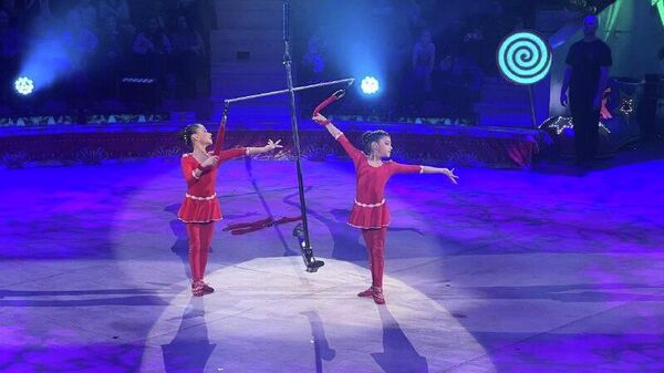 Юные таджикские гимнастки в России завоевали награду международного фестиваля - Sputnik Таджикистан