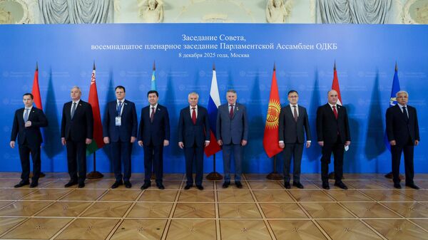  Совместное заседание Совета и восемнадцатое пленарное заседание ПА ОДКБ  - Sputnik Тоҷикистон