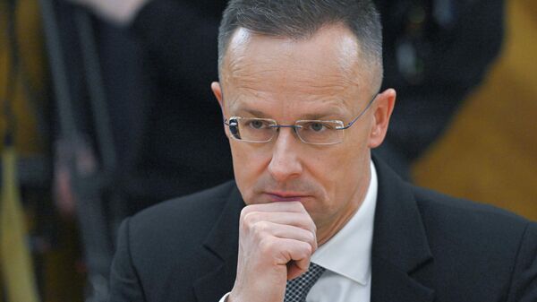 Министр иностранных дел Венгрии Петер Сиярто - Sputnik Тоҷикистон