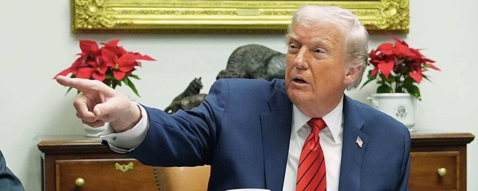 Президент США Дональд Трамп. - Sputnik Тоҷикистон, 1920, 11.12.2025