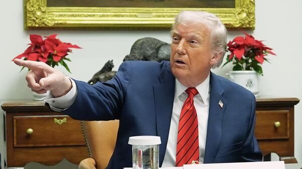 Президент США Дональд Трамп. - Sputnik Тоҷикистон