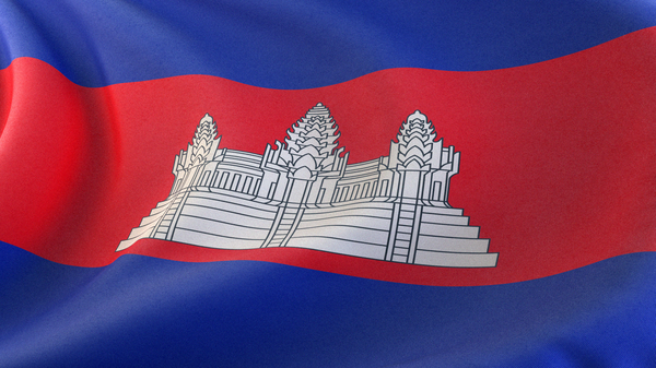 Флаг Королевства Камбоджи - Sputnik Таджикистан