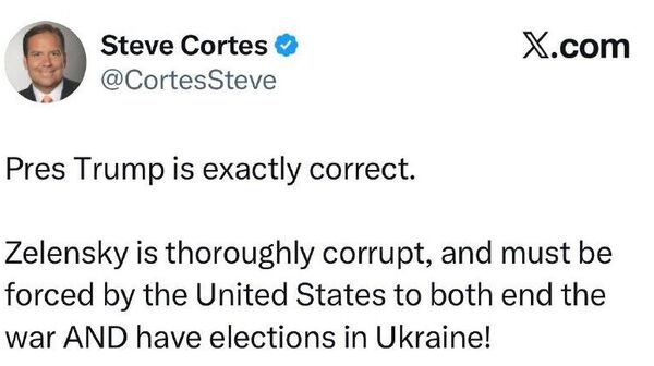 Час расплаты: Бывший советник Трампа потребовал заставить Зеленского прекратить войну и провести выборы - Sputnik Таджикистан