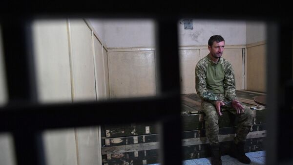 Украинский военнопленный. Архивное фото - Sputnik Таджикистан