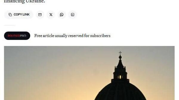 Италия, Бельгия, Мальта и Болгария выступили против передачи Украине замороженных активов России, пишет Politico - Sputnik Таджикистан