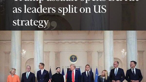 Трамп расколол Евросоюз - Sputnik Таджикистан