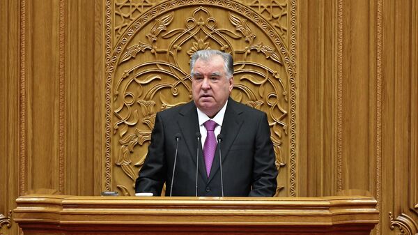 Послание Эмомали Рахмона парламенту Таджикистана  - Sputnik Тоҷикистон