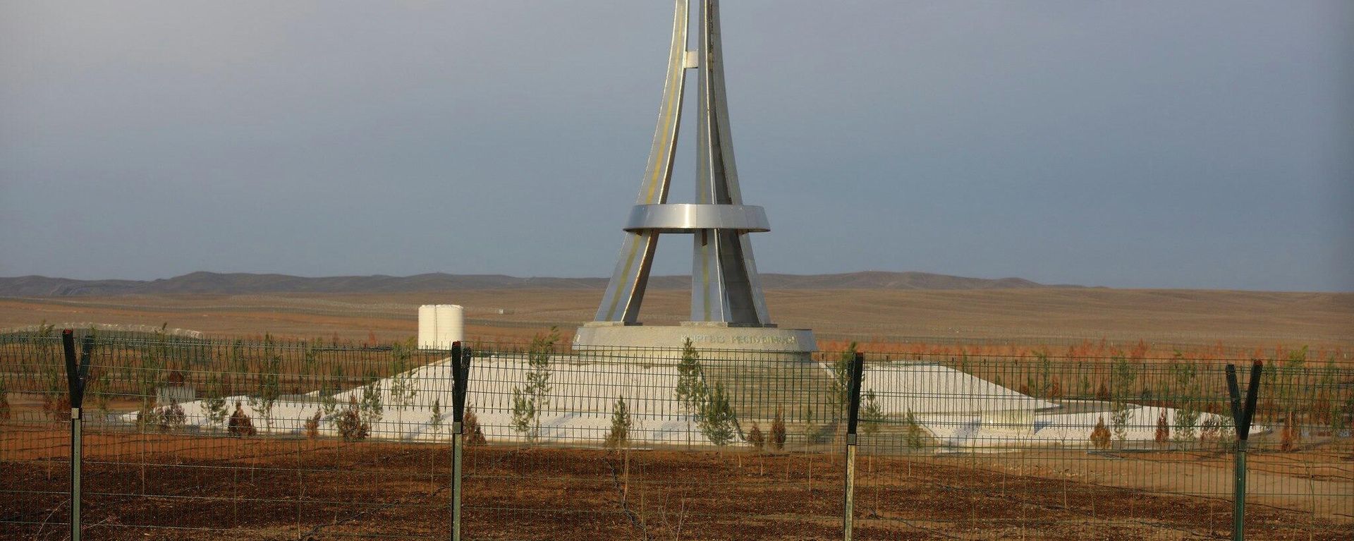 Стык границ Кыргызстана, Узбекистана и Таджикистана. - Sputnik Таджикистан, 1920, 06.07.2026