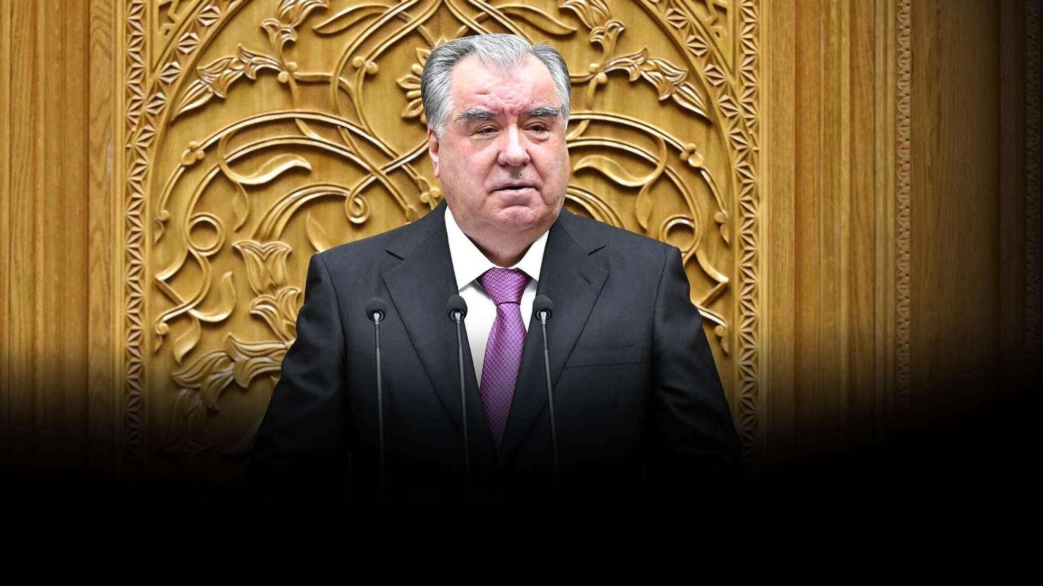 Рахмон обратился с посланием к парламенту Таджикистана: видео выступления