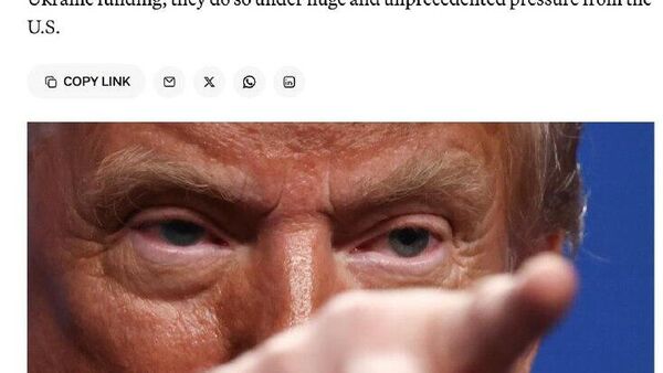 Вашингтон встал на сторону права, а не Киева: США давит на Европу, чтобы та не давала Украине кредит за счет российских активов - Sputnik Таджикистан