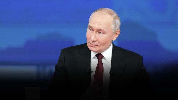 Натиҷаҳои сол бо Владимир Путин — пахши мустақим  - Sputnik Тоҷикистон