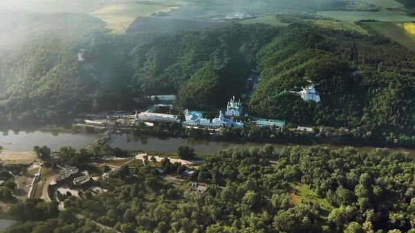 Святогорская лавра в ДНР - Sputnik Таджикистан