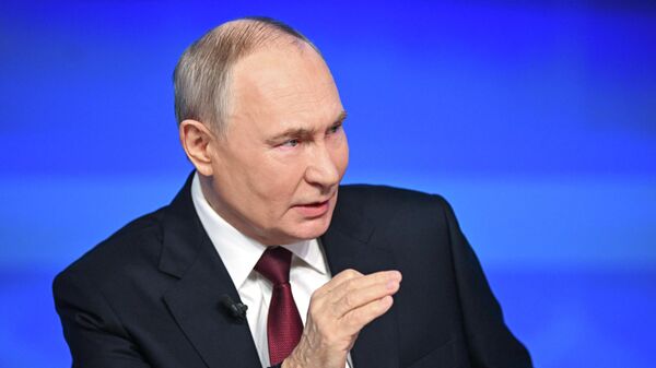 Итоги года с Владимиром Путиным - Sputnik Тоҷикистон