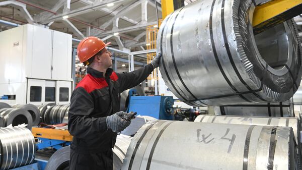 Работа промышленного технопарка Русклимат ИКСЭл во Владимирской области - Sputnik Таджикистан