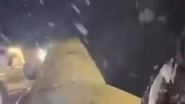 Дар Арабистони Саудӣ барф борид ва ҳатто дар биёбон ҳам брфтудаҳо ба вуҷуд омаданд - Sputnik Тоҷикистон