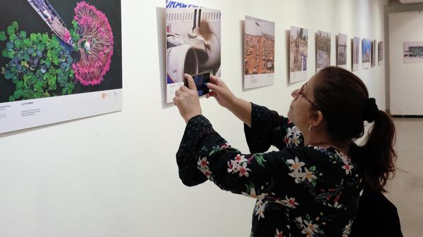 Открытие в Нью-Дели выставки Международного конкурса фотожурналистики имени А. Стенина - Sputnik Таджикистан