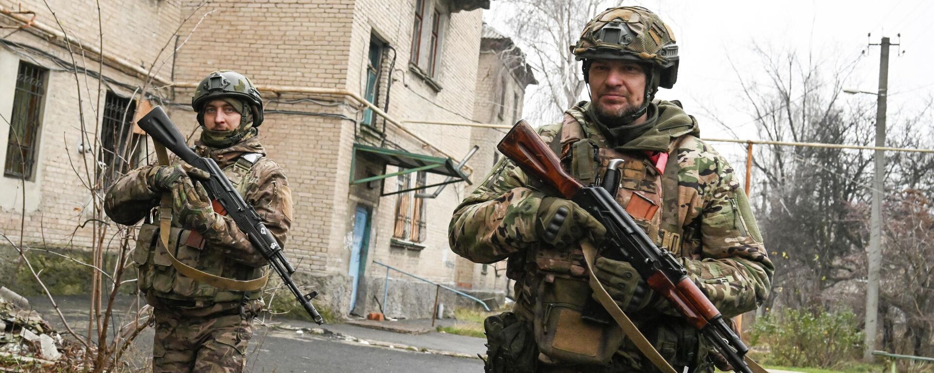 Освобожденный российскими войсками Красноармейск  - Sputnik Тоҷикистон, 1920, 23.12.2025