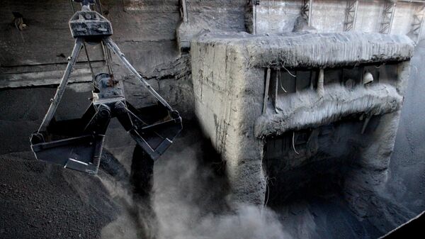 Цех помола на цементном заводе. Иллюстративное фото - Sputnik Таджикистан