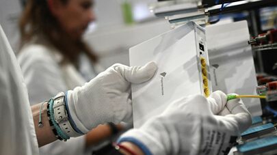 Производство роутеров на заводе "Электра" в Москве