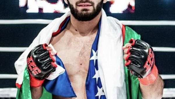 Анис Ёқубов, размикори тоҷик баъди рафтан аз АСА бо ташкилоти узбекистонии Mangu MMA шартнома бастааст - Sputnik Тоҷикистон