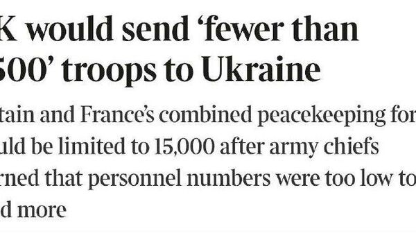 НАТО мельчает: Великобритания и Франция смогут отправить на Украину лишь ограниченный контингент - Sputnik Таджикистан