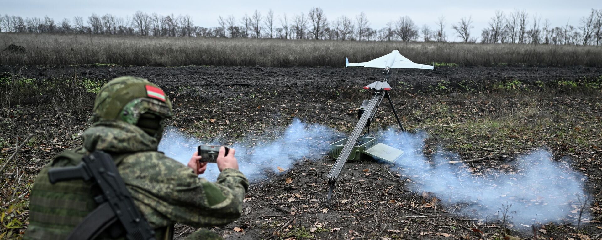 Кадры уничтожения БПЛА ВСУ - Sputnik Таджикистан, 1920, 13.01.2026