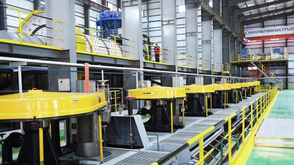 Завод ТАЛКО Голд в Таджикистане - Sputnik Тоҷикистон