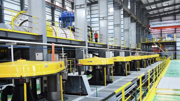 Завод ТАЛКО Голд в Таджикистане. - Sputnik Таджикистан