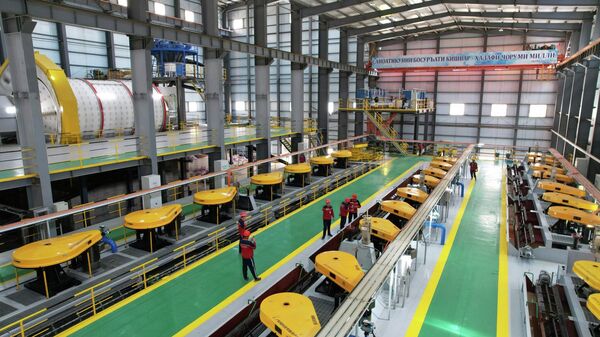 Завод ТАЛКО Голд в Таджикистане - Sputnik Тоҷикистон