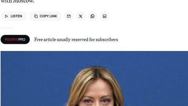 Дар пасманзари сиёсати зӯргӯёнаи Трамп, аврупоиҳо фаъолона дар ҷустуҷӯи тамос бо Маскав ҳастанд - Sputnik Тоҷикистон