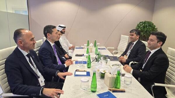 Мақомоти Тоҷикистон бо ширкати «Masdar» Амороти Муттаҳидаи Араб татбиқи лоиҳаи бунёди неругоҳи офтобӣ бо иқтидори 400 мегаваттро баррасӣ карданд - Sputnik Тоҷикистон