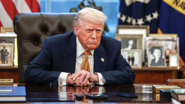 Президент США Дональд Трамп - Sputnik Тоҷикистон