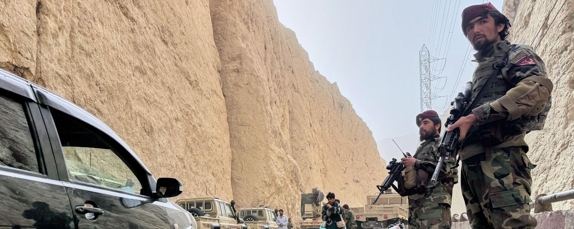Солдаты афганской армии на севере Афганистана, в понедельник, 3 ноября 2025 года. - Sputnik Тоҷикистон, 1920, 19.01.2026