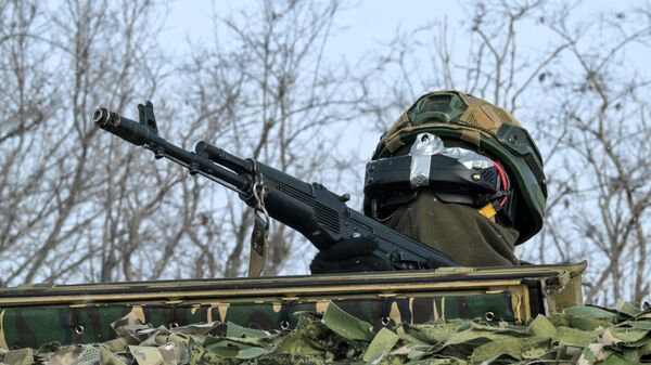 Боевая работа расчетов Центра Рубикон - Sputnik Таджикистан