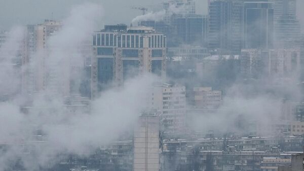 Отключение электроэнергии в Киеве. Архивное фото - Sputnik Таджикистан