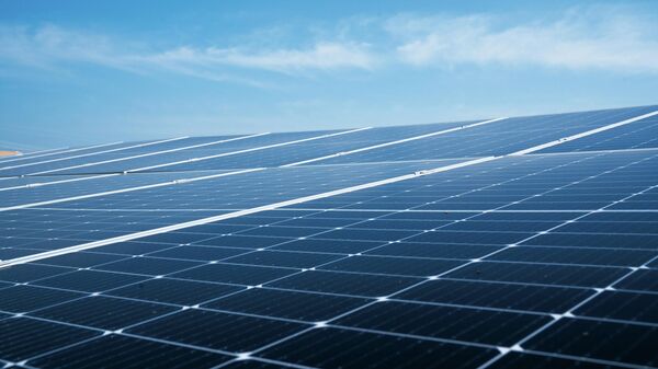 Солнечные панели  - Sputnik Тоҷикистон