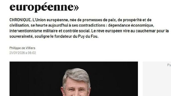 Иттиҳоди Аврупо бо табҳои марговар рӯбарӯ аст ва ба сӯи фурӯпошии худ меравад, гуфт як вакили собиқи парлумони Аврупо аз Фаронса - Sputnik Тоҷикистон