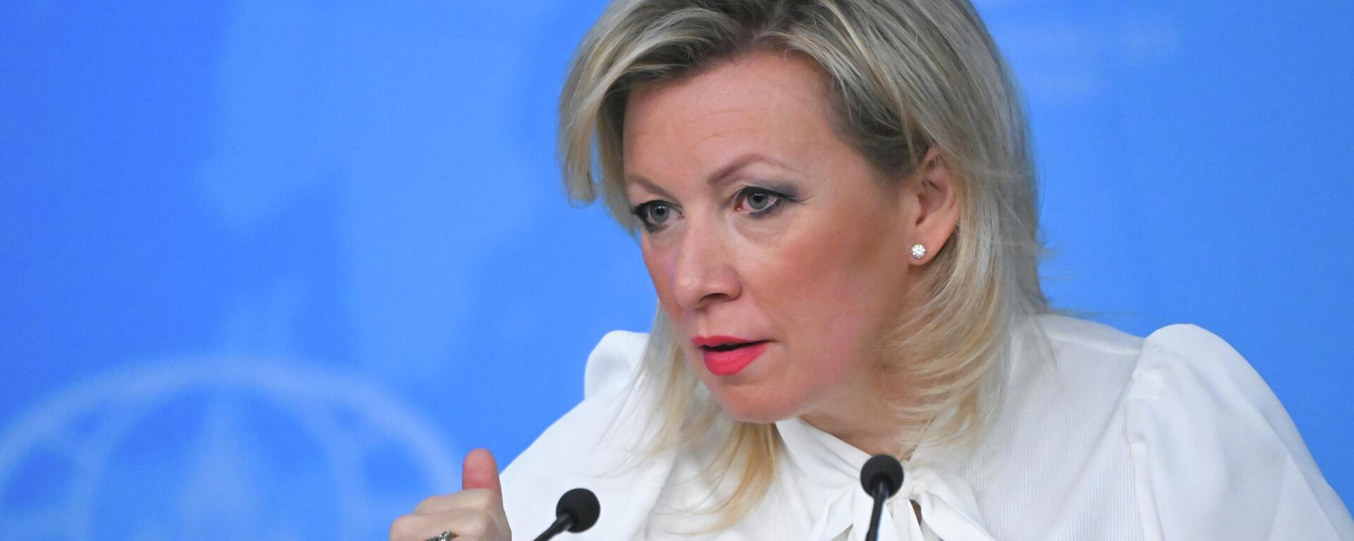 Официальный представитель Министерства иностранных дел России Мария Захарова - Sputnik Тоҷикистон, 1920, 22.01.2026