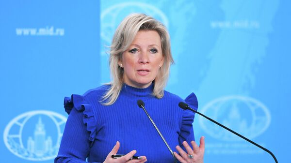 Брифинг официального представителя МИД России Марии Захаровой  - Sputnik Таджикистан