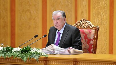 Президент Республики Таджикистан Эмомали Рахмон.