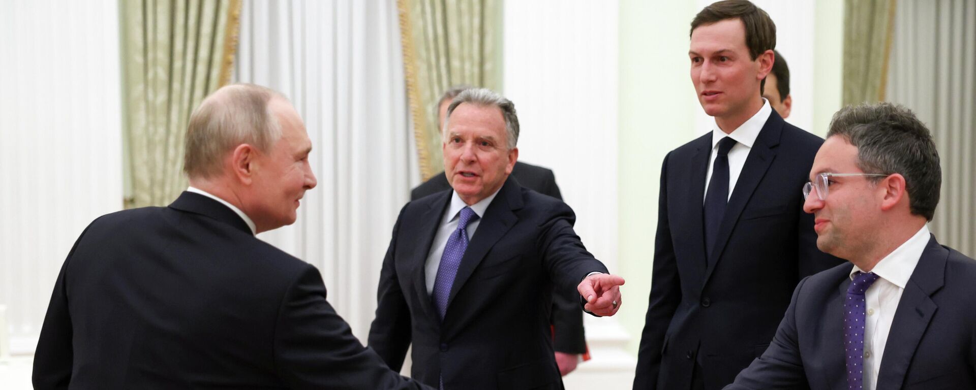 Встреча президента Владимира Путина и спецпосланника президента США Стивена Уиткоффа - Sputnik Таджикистан, 1920, 30.01.2026