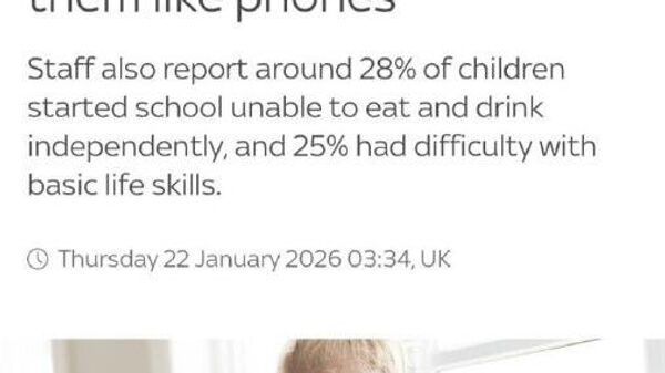 Хабари маориф: сеяки кӯдакони бритониёӣ ҳангоми оғози мактаб намефаҳманд, ки китоб чист ва кӯшиш мекунанд, ки мисли телефон ё планшет саҳифаҳоро гардонанд, навиштааст The Sky News - Sputnik Тоҷикистон