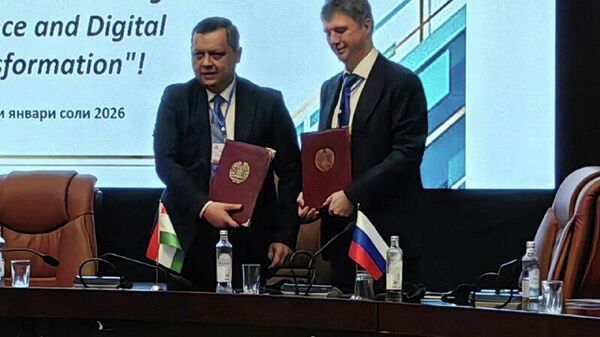 Финансовые структуры Таджикистана и России подписали договоренность о сотрудничестве - Sputnik Таджикистан