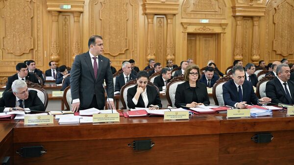 Заседание правительства Республики Таджикистан  - Sputnik Тоҷикистон