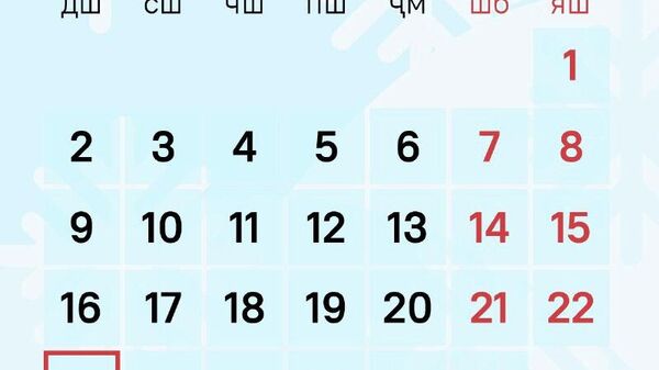 Муҳоҷирон ва русиягиҳоро дар моҳи феврал истироҳатҳои идона интизор аст - Sputnik Тоҷикистон