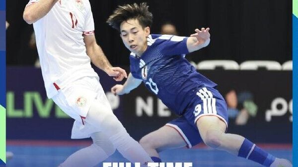 Дастаи миллии футзали Тоҷикистон дар Ҷоми Осиё аз Ҷопон шикаст хӯрд - Sputnik Тоҷикистон