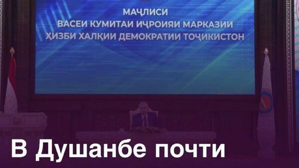 Народно-демократическая партия Таджикистана объединила почти 105 тыс - Sputnik Таджикистан