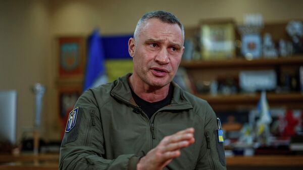 Мэр Киева Виталий Кличко.  - Sputnik Тоҷикистон