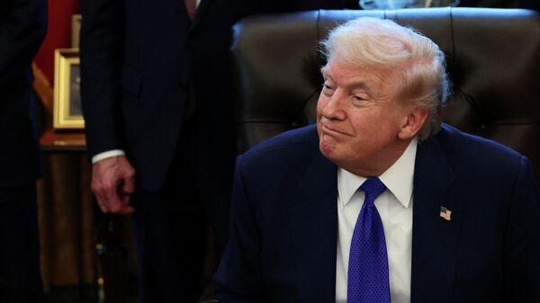 Президент США Дональд Трамп - Sputnik Тоҷикистон